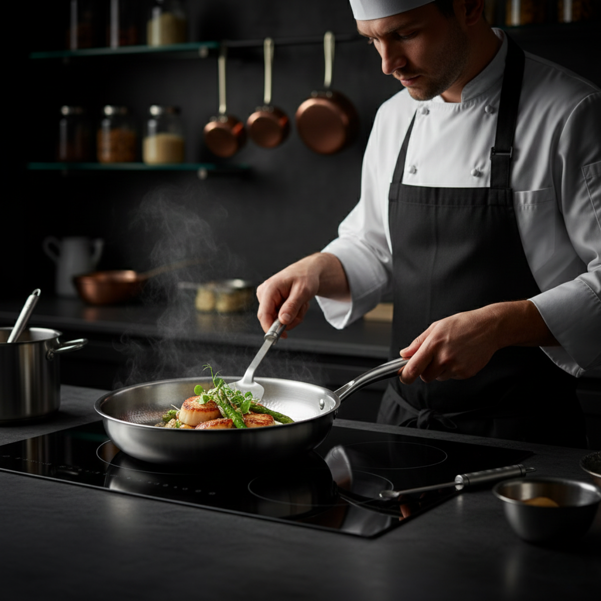 Handhamrad titanpanna och redskapsset