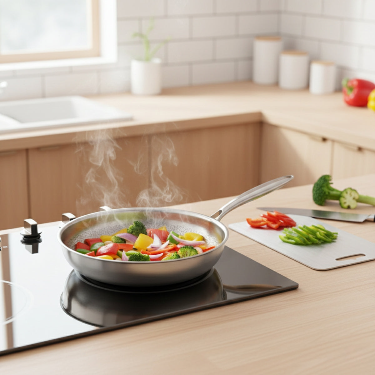 Handhamrat titan kok- och förberedelseset