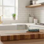 Japansk Damaskus-kockkniv – 20 cm mångsidigt blad