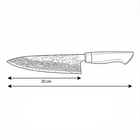 Japansk kockkniv – 20 cm precisionsblad