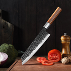 Kiritsuke-kniv i rostfritt stål – 34,5 cm precisionsblad