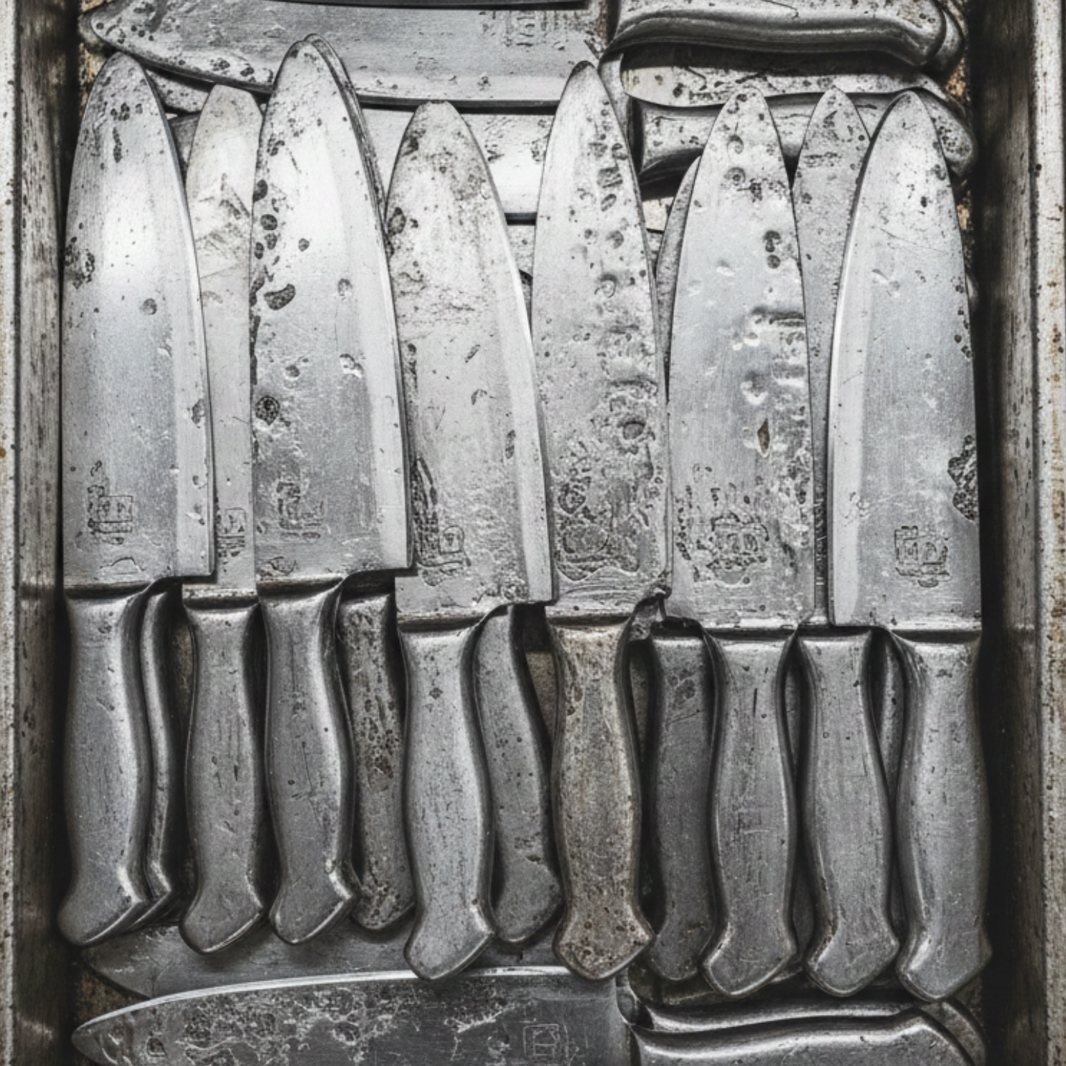 FABRIKSPRESSADE KNIVAR