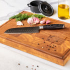 Japansk santokukniv – 18 cm mångsidigt blad