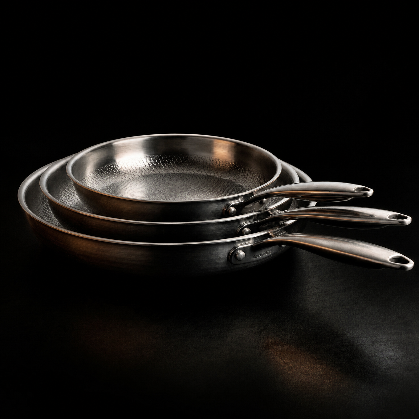 Hamrad Titan-pannset – 3 delar