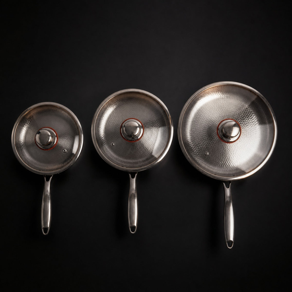 Hamrad Titan-pannset – 3 delar