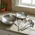 Handhamrat set i titan med wok och stekpanna (26 cm) samt redskap