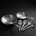 Handhamrat set i titan med wok och stekpanna (26 cm) samt redskap