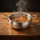 Hamrad djup gryta i titan