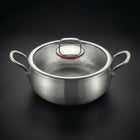 Hamrad djup gryta i titan