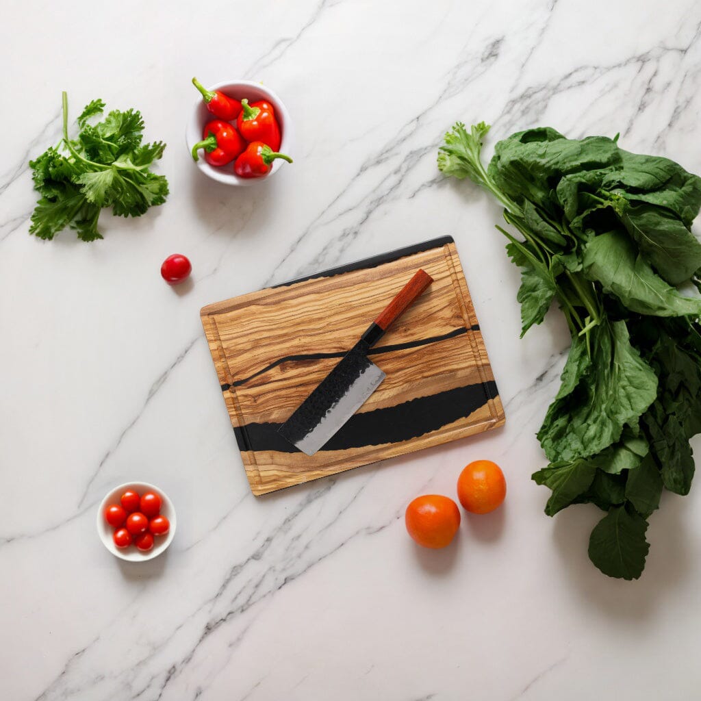 Japansk kockkniv – 18 cm precisionsblad